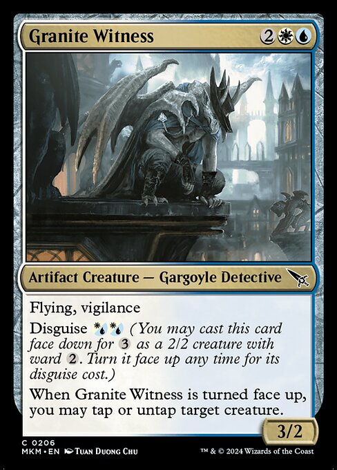 Granite Witness — Front
