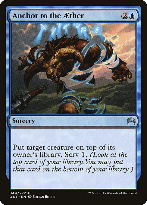 Anchor to the Aether — Front