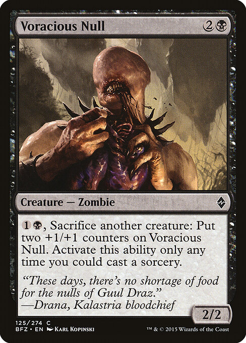 Voracious Null — Front