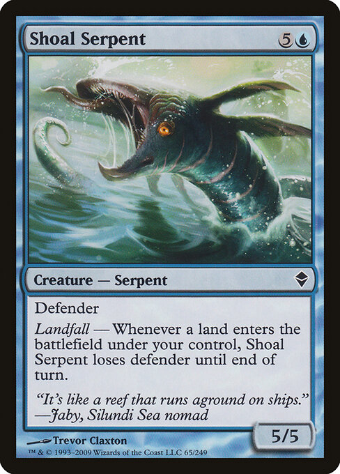 Shoal Serpent — Front