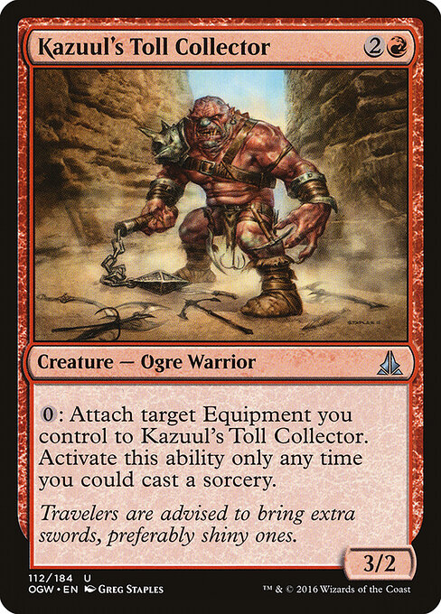 Kazuul's Toll Collector — Front