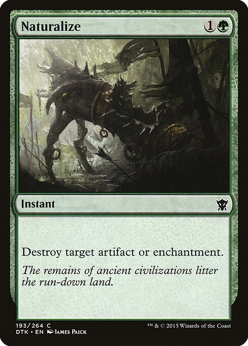 Naturalize — Front