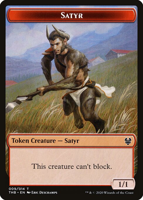 Satyr Token — Front