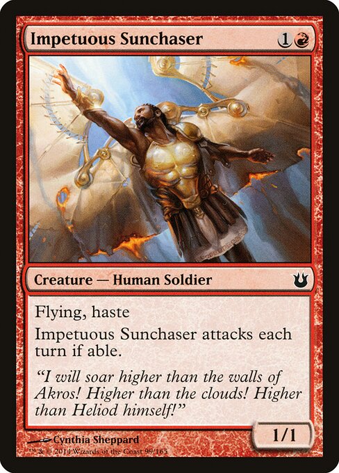 Impetuous Sunchaser — Front