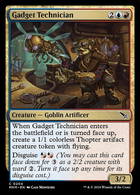 Gadget Technician — Front