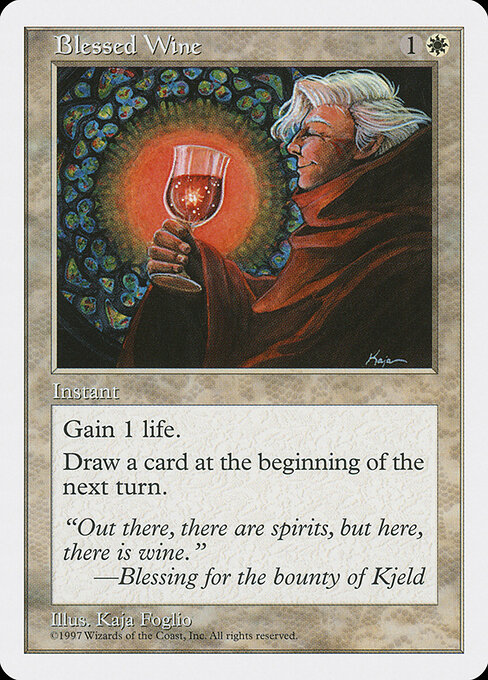 Blessed Wine — Front