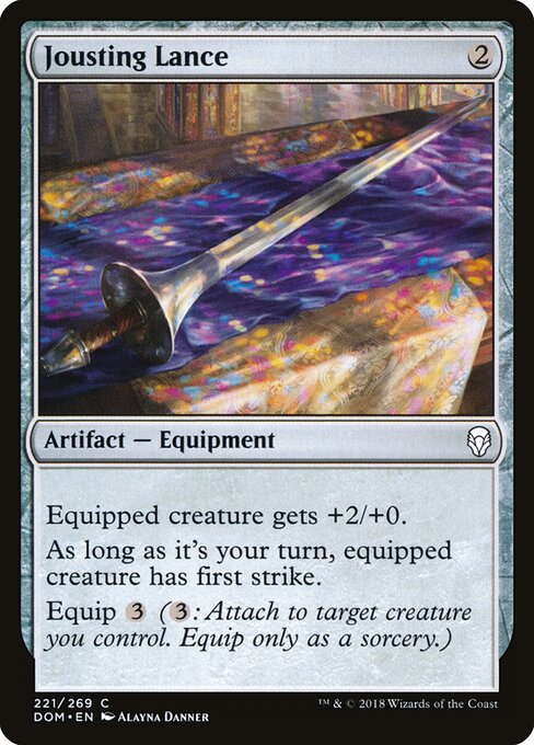 Jousting Lance — Front