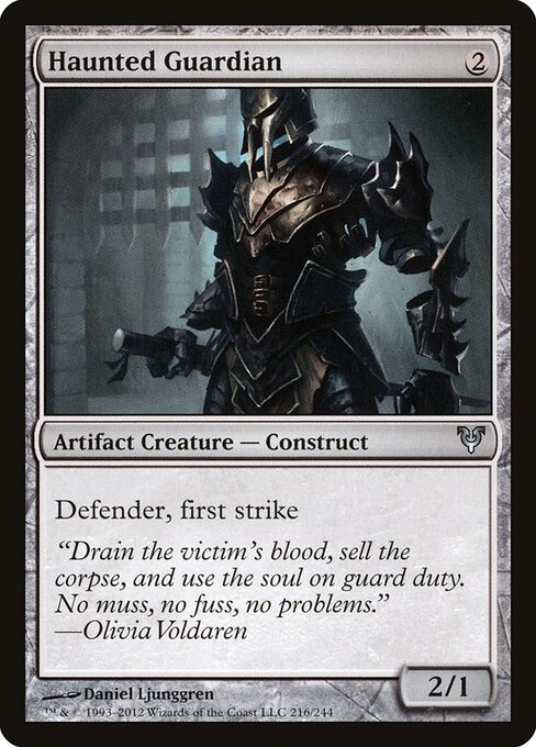 Haunted Guardian — Front