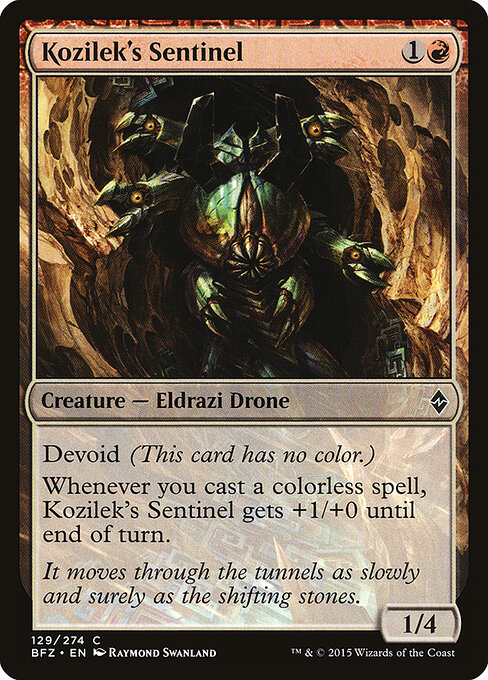 Kozilek's Sentinel — Front