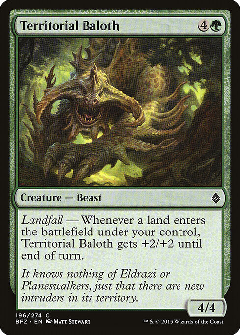 Territorial Baloth — Front