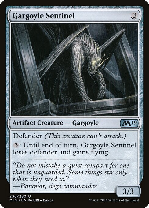 Gargoyle Sentinel — Front