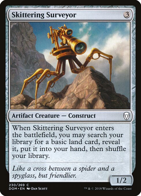 Skittering Surveyor — Front