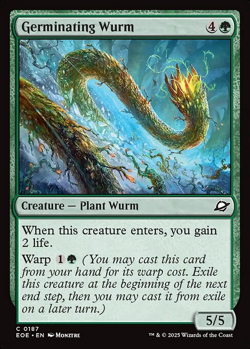Germinating Wurm — Front