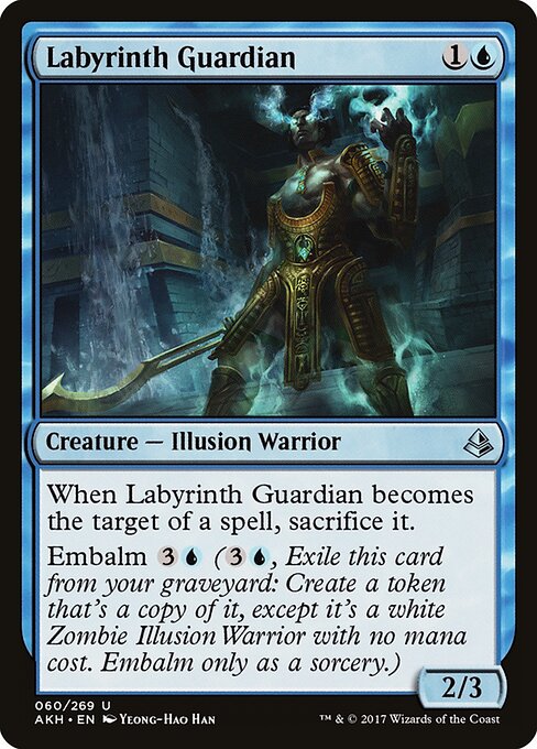 Labyrinth Guardian — Front