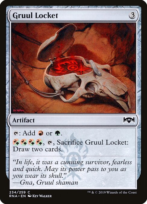 Gruul Locket — Front