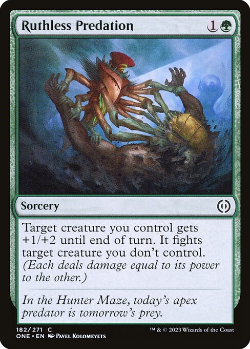 Ruthless Predation — Front
