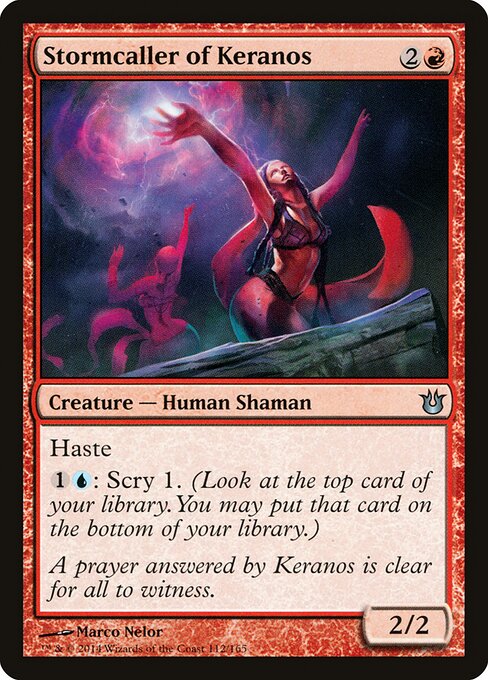 Stormcaller of Keranos — Front
