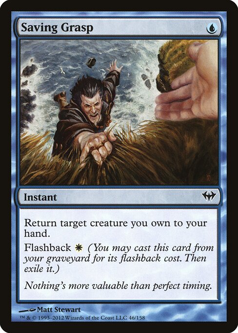 Saving Grasp — Front