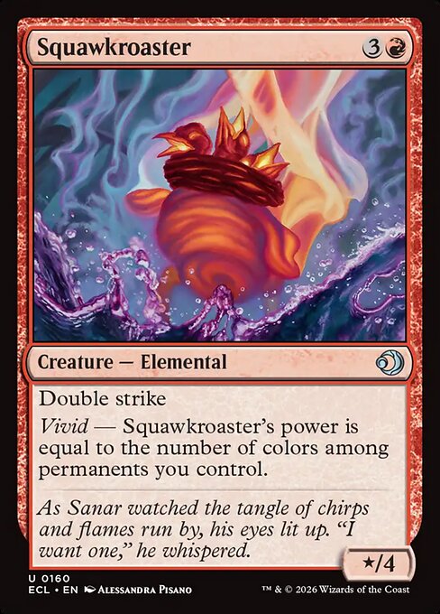 Squawkroaster — Front