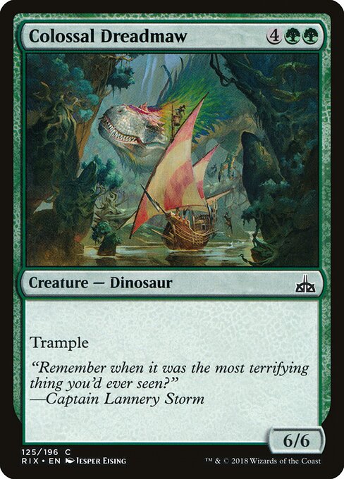 Colossal Dreadmaw — Front