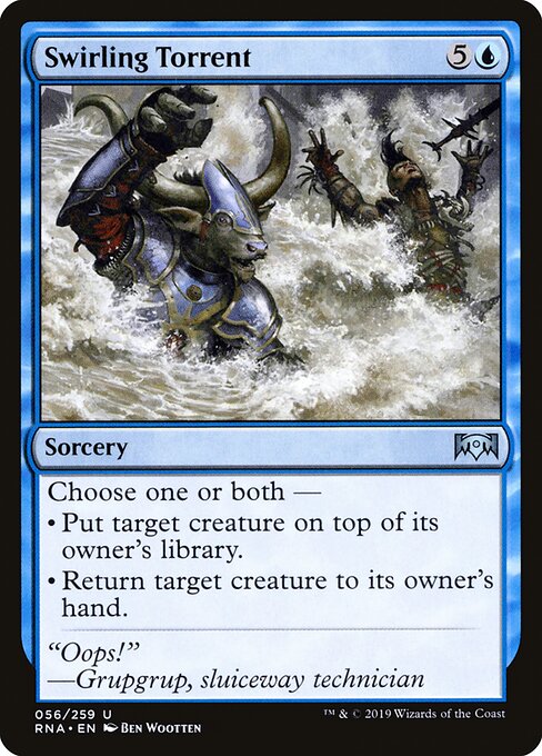 Swirling Torrent — Front