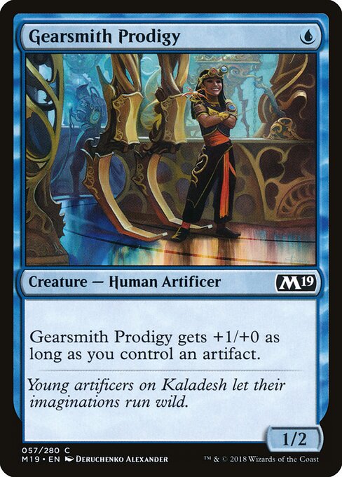 Gearsmith Prodigy — Front