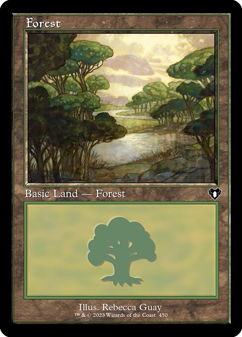 Forest (450) (Retro Frame) — Front