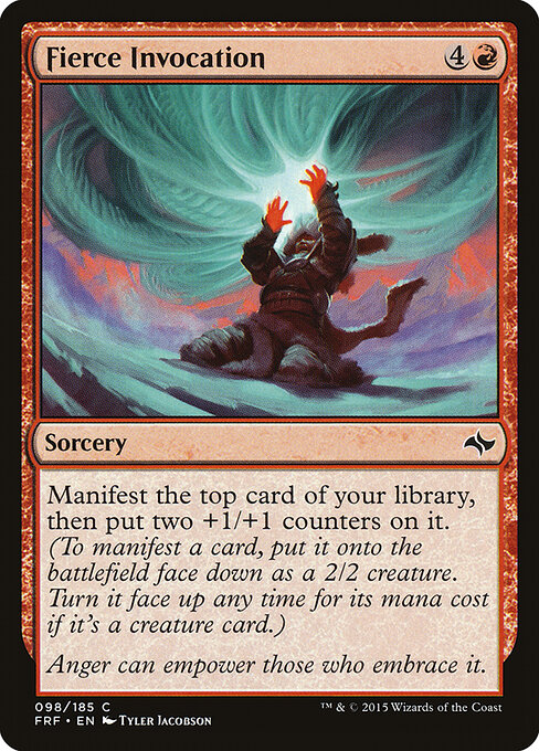 Fierce Invocation — Front