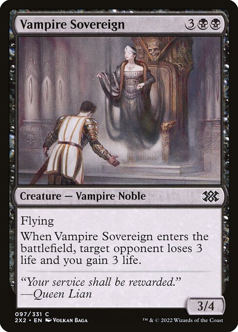Vampire Sovereign — Front