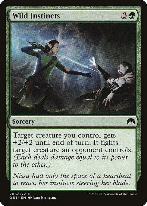 Wild Instincts — Front
