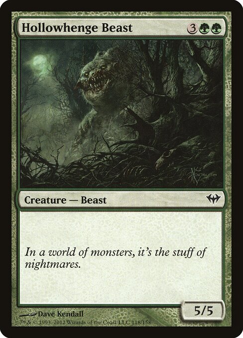 Hollowhenge Beast — Front