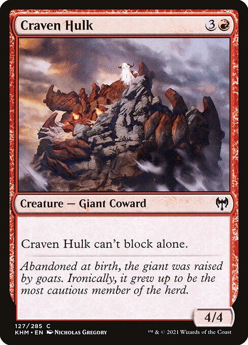 Craven Hulk — Front