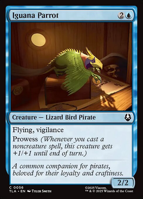 Iguana Parrot — Front