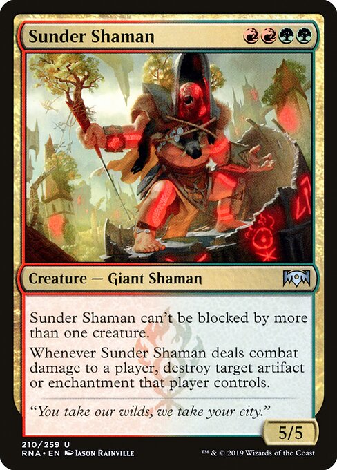 Sunder Shaman — Front