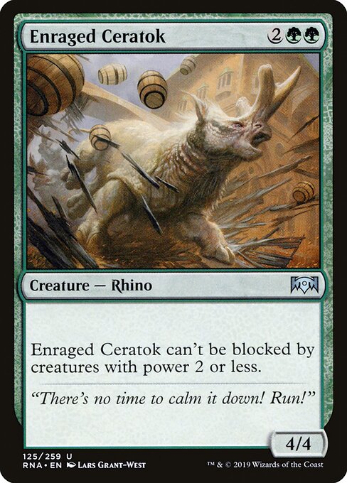 Enraged Ceratok — Front