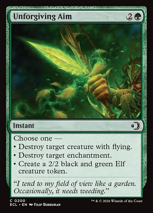 Unforgiving Aim — Front