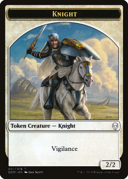 Knight Token (001) — Front