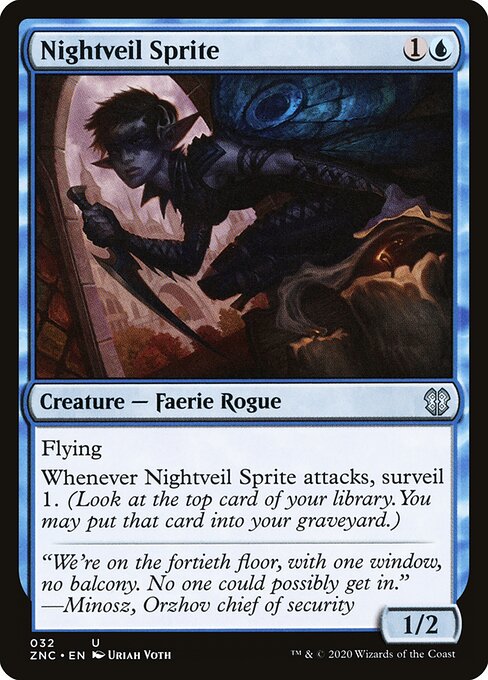 Nightveil Sprite — Front