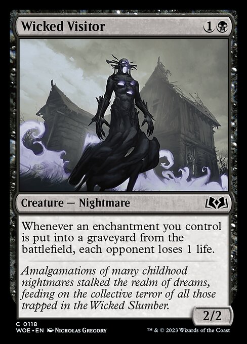 Wicked Visitor — Front