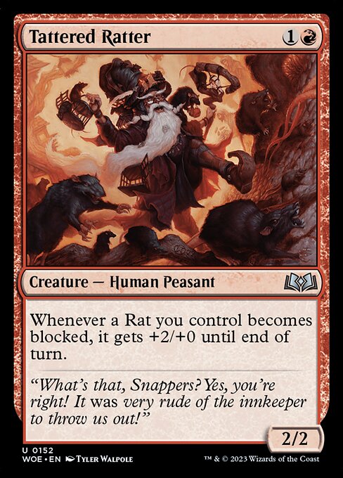 Tattered Ratter — Front