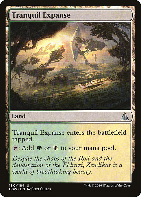 Tranquil Expanse — Front