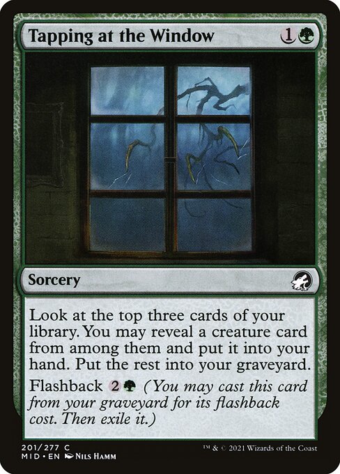 Tapping at the Window — Front