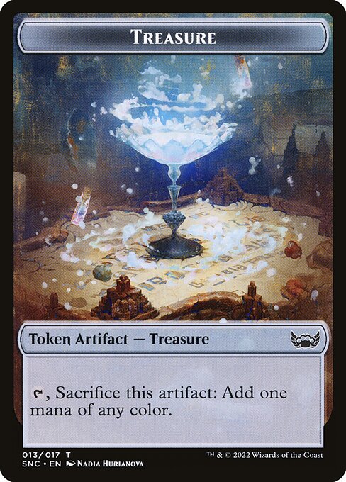 Treasure (013) // Citizen Double-Sided Token — Front — Treasure