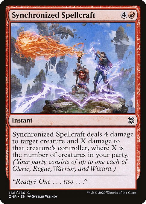 Synchronized Spellcraft — Front