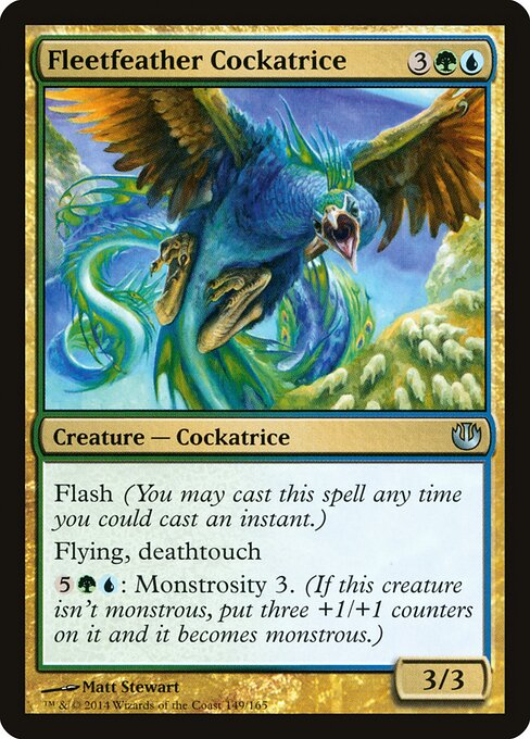 Fleetfeather Cockatrice — Front
