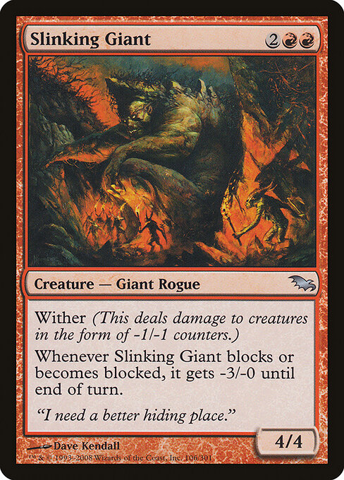 Slinking Giant — Front