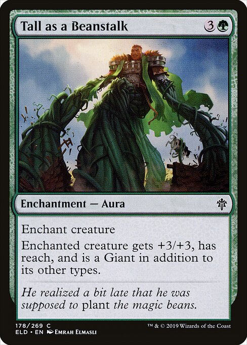 Tall as a Beanstalk — Front