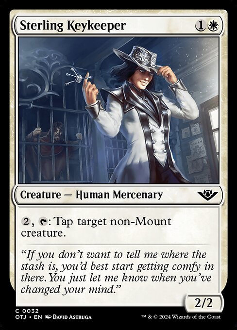 Sterling Keykeeper — Front
