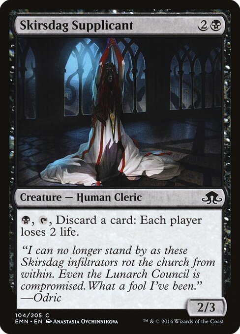 Skirsdag Supplicant — Front