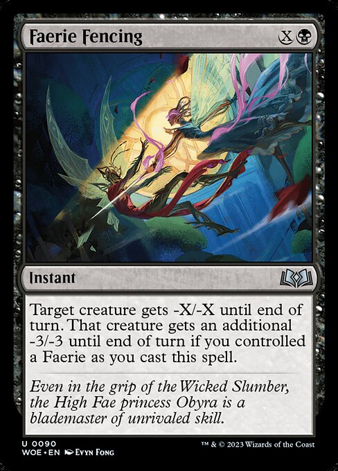 Faerie Fencing — Front